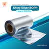 Gloss Silver BOPP Transparent Bottom