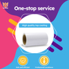 80μm Gloss White PVC/120g White CCK Paper