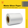 80g matte silver paper 60g glassine