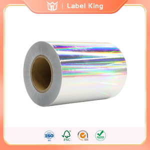 High Quality 50um Plain BOPP Label Material with 60g Glassine