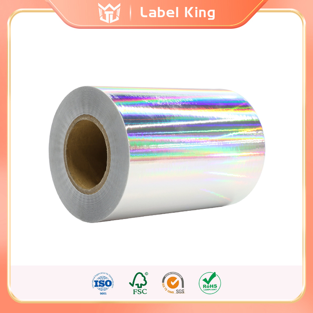 High Quality 50um Plain BOPP Label Material with 60g Glassine
