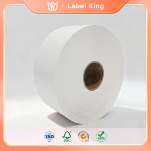 High Temperature Resistant Thermal Synthetic Paper Self-adhesive Roll Material - Direct Supply from Manufacturer