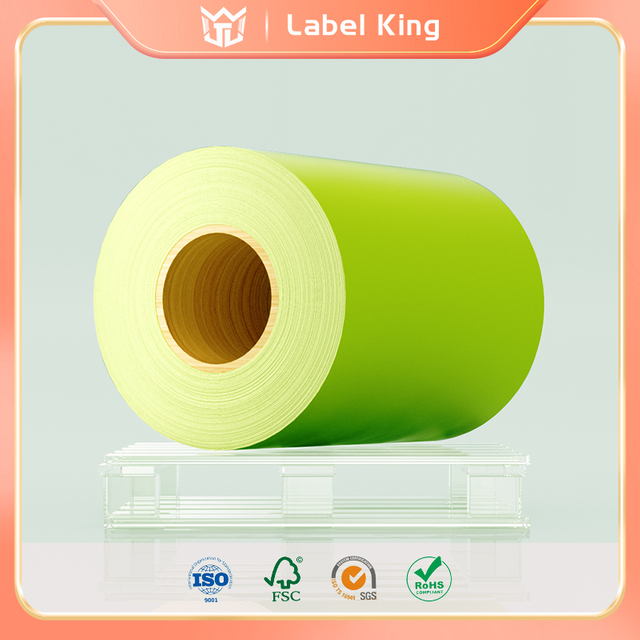 Milky White PE Self Adhesive Film, High Coverage Waterproof Label Material
