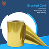 38μm Brushed Gold/60g Glassine