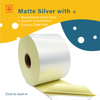 38μm MattersilverPET 140g Yellow Kraft Paper