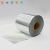 Coated Brushed Silver Self-adhesive​ Label Material with 60g Glassine