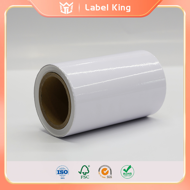 Premium Glossy White PVC Labels for High-Quality Printing