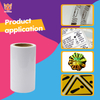 80μm Gloss White PVC/120g White CCK Paper