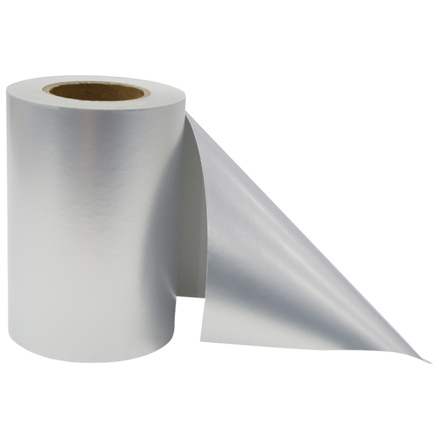 38μm Matte Silver PET/80g Glassine