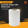 54um PP Synthetic Paper/60g White Glassine