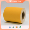 Factory direct supply of Fluorescent orange self-adhesive sheet materials. Can be cut and customized.