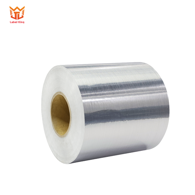 50μm brushed silver/60g glassine