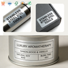 Customizable Durable 80g Matte Silver Paper Labels for Printing