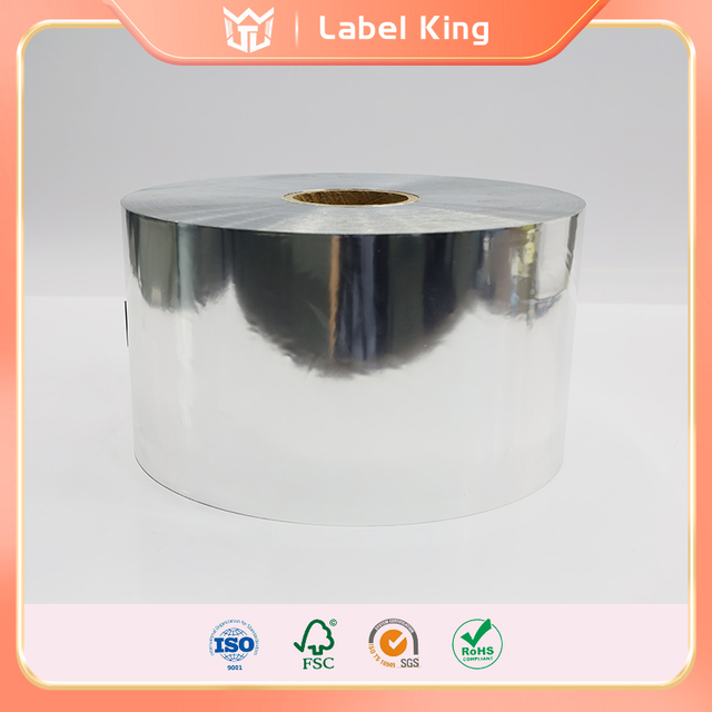 Aluminum Plated Pearlized Film with Transparent Backing is Waterproof, oil-resistant, tear-resistant