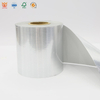 Luxurious 38μm Brushed Silver Label Stickers with 60g Glassine