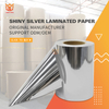 100g Gloss Silver Composite Paper 30μm Transparent PET