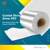 16μm gloss Silver PET 140g Yellow kraft paper