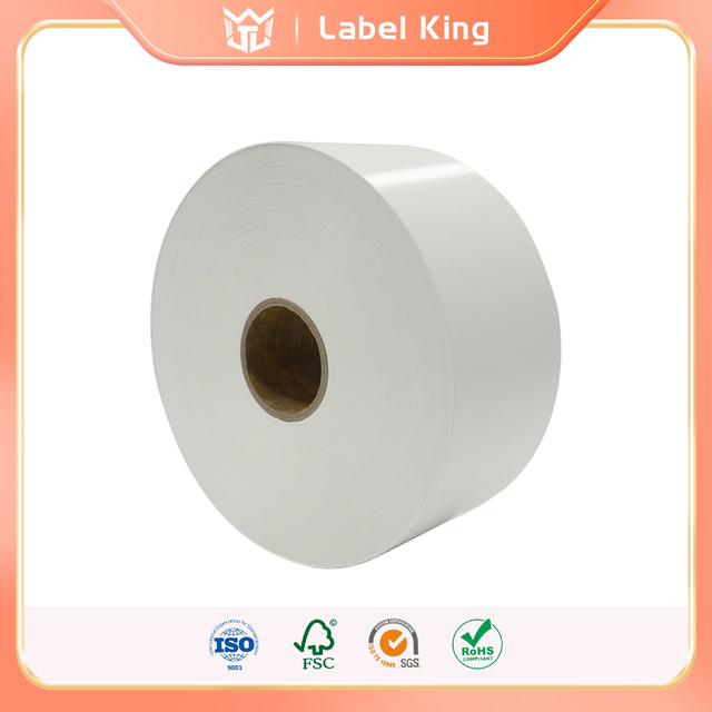 High Quality Thermal Paper Label Sticker Raw Material with 60g White Glassine