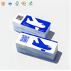Jumbo Roll Self-Adhesive Material Coated Printing Thermal Card Luggage Baggage Tag Label