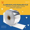 60μm aluminizing pearlized film 30μmtransparent PET