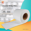 45μm Coatd Creamy White PET 30μm Transparent PET