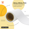 80μm gloss white PVC 60g glassine