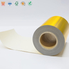 Premium Brushed Gold Self-Adhesive Label Material with Semigloss Finish