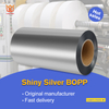 Gloss Silver BOPP Transparent Bottom
