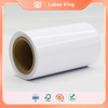 Often used in outdoor advertisements and other contexts is shiny White PVC with Grid Backing 