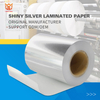 100g Gloss Silver Composite Paper 30μm Transparent PET