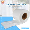 45μm Coatd Creamy White PET 30μm Transparent PET