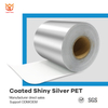 16μm gloss Silver PET 140g Yellow kraft paper