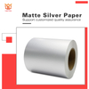 80g Matte Silver Paper/60g Glassine
