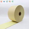 Kraft Paper Sticker Roll Self-Adhesive Label Material for Good Packing Yellow Base