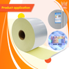38μm Matte Silver PET/140g Yellow Kraft Paper