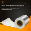 80g Gloss Silver Aluminum Foil Paper/60g Glassine