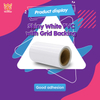80μm Gloss White PVC/120g White CCK Paper