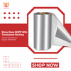 50μm Gloss Silver BOPP 30μm Transparent PET
