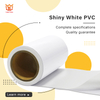 80μm gloss white PVC 60g glassine