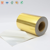 Luxurious 38μm Brushed Gold Label Stickers with 60g Glassine