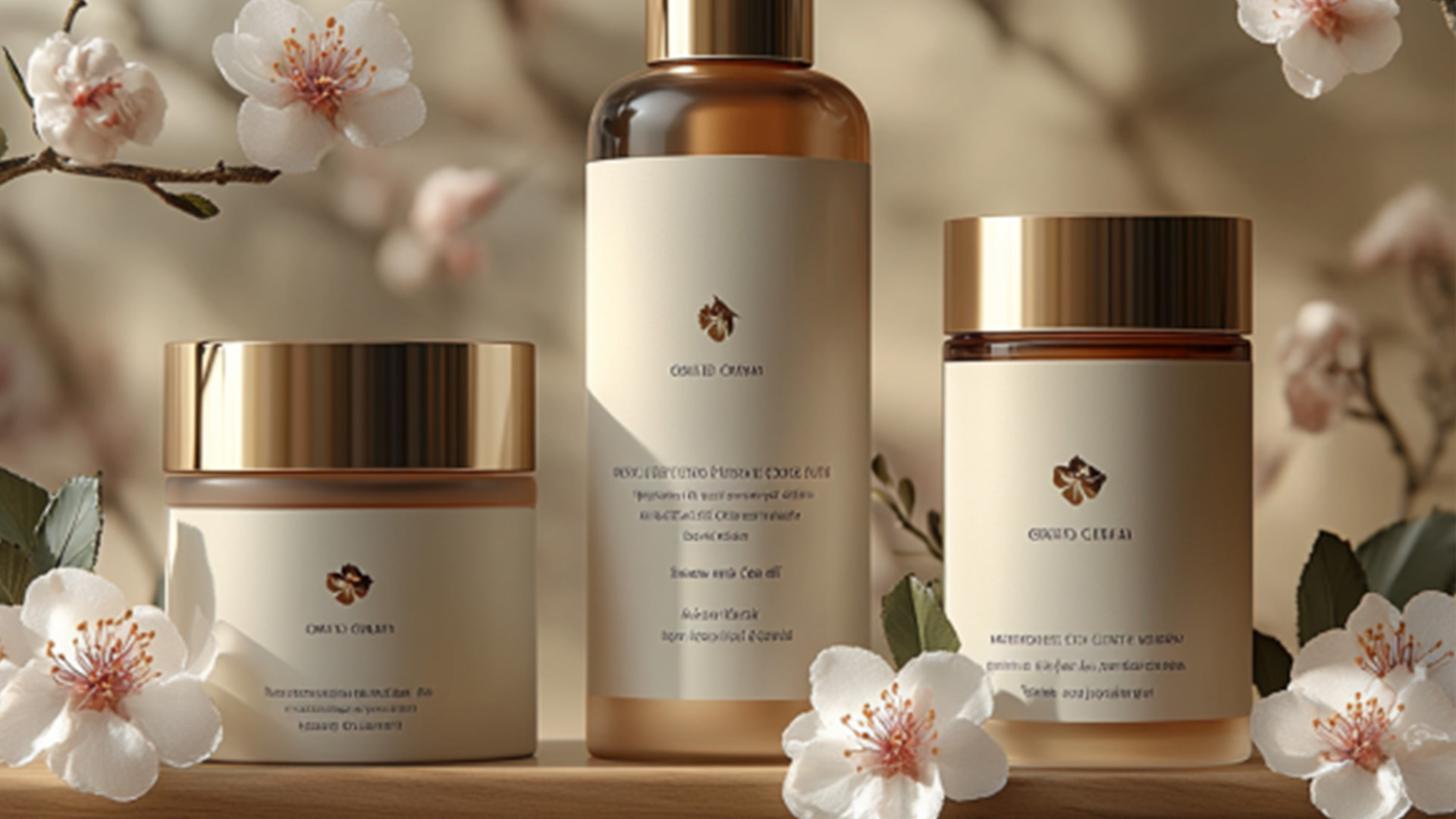 Cosmetic packaging label