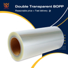 Plain Laser Transparent PET