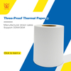 Three-proof Thermal Paper /70g Glassine