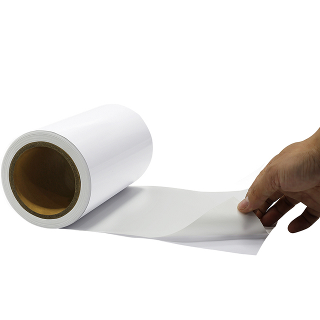 80μm Gloss White PVC/120g White CCK Paper