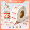 Coated silver PET self-adhesive label material with strong adhesion and scratch resistance