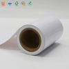 Shiny White PVC with Grid Backing Is Applied to Outdoor Advertising