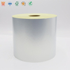 Silky Silver Yellow Base Self-Adhesive Material, Scratch-Resistant and Wear-Resistant, with Clear Printing
