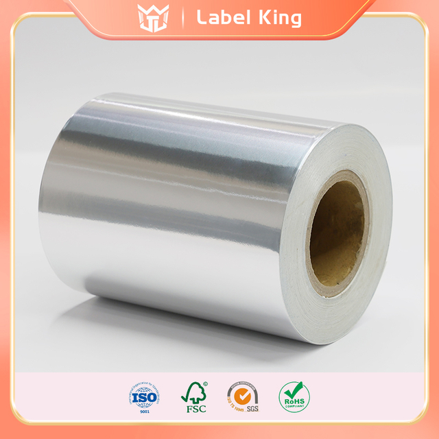 Shiny Silver Aluminum Foil Paper Is Not Prone to Peeling or Warping