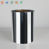 Shiny Silver BOPP with Transparent Backing Is Mirror-Like Metallic Luster
