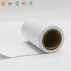 Shiny White PVC with Grid Backing Is Applied to Outdoor Advertising